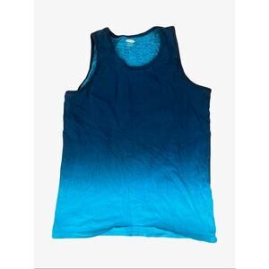 Old Navy Boys’ Ombré Blue Tank Top – Size XL (14–16)